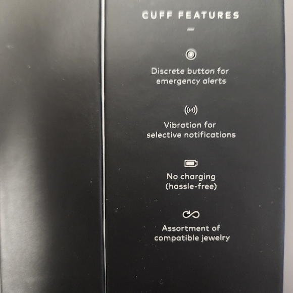 NWT IOB Carin Cuff Smart Leather Bracelet - Picture 6 of 13